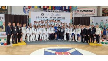С 02 по 05.07 в г.Каунас (Литва) прошло первенство мира по гиревому спорту среди юношей и девушек 14-18 лет.
